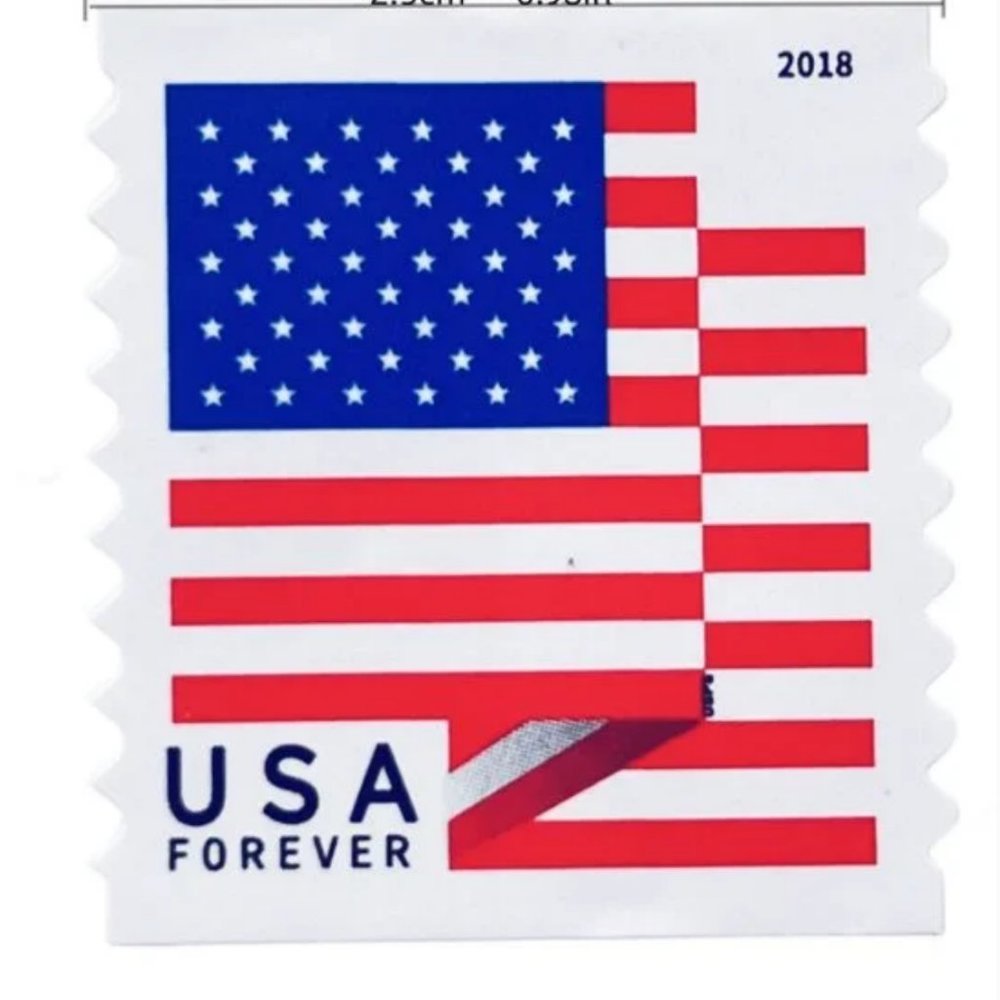 Product unused 2018 national flag5roll/stamp 500pcs